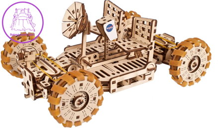 UGEARS 3D puzzle NASA Lunární vozítko 319 dílků