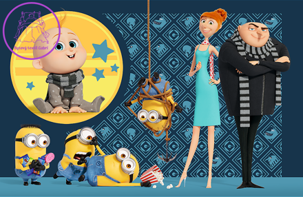 TREFL Puzzle Já, padouch 4: Gru Junior 54 dílků