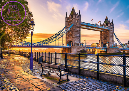 TREFL Puzzle Tower Bridge, Londýn 1000 dílků
