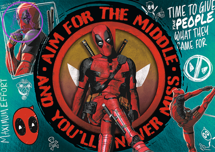 TREFL Puzzle Premium Plus: Deadpool 1000 dílků
