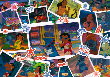 TREFL Puzzle Lilo&Stitch: Sladké vzpomínky 1000 dílků