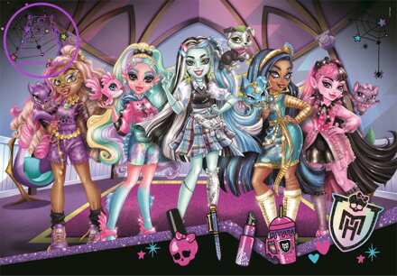 CLEMENTONI Puzzle Monster High 104 dílků