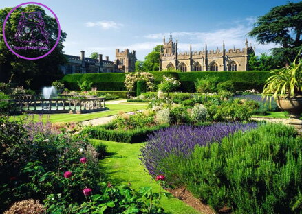 RAVENSBURGER Puzzle Kouzelné zahrady: Královské zahrady, hrad Sudeley, Anglie 1000 dílků