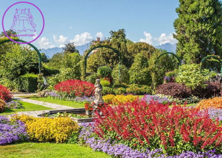 RAVENSBURGER Puzzle Kouzelné zahrady: Park Pallavicino, Itálie 1000 dílků