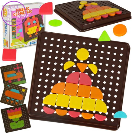 KIK Geometrická mozaika 170ks