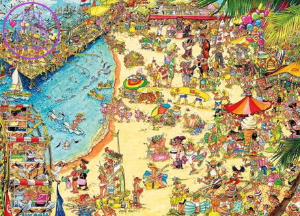 GIBSONS Puzzle Pobřežní žertíky 1000 dílků