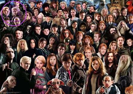 RAVENSBURGER Puzzle Challenge: Harry Potter 1000 dílků