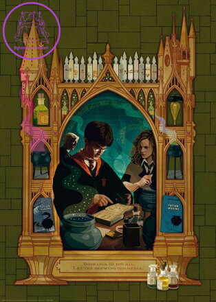 RAVENSBURGER Puzzle Harry Potter a Princ dvojí krve 1000 dílků