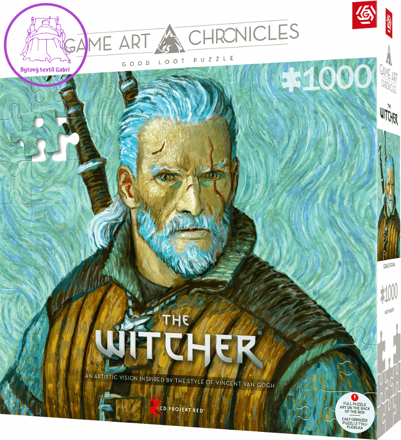 GOOD LOOT Puzzle The Witcher: Geralt z Rivie 1000 dílků