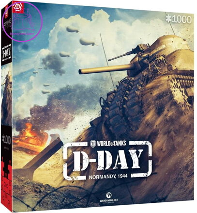 GOOD LOOT Puzzle World of Tanks: D-Day 1000 dílků
