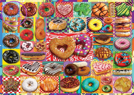 ART PUZZLE Puzzle Donuty 500 dílků