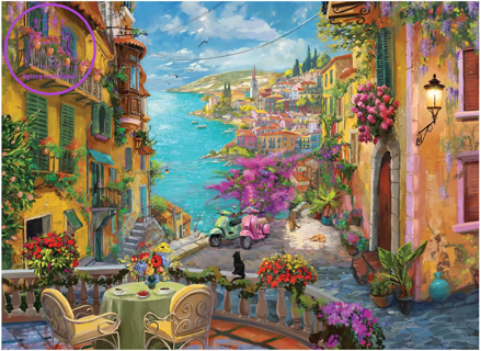 ANATOLIAN Puzzle Amalfi 4000 dílků