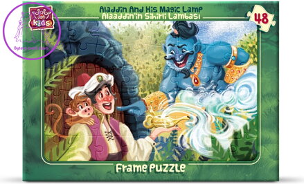 ART PUZZLE Puzzle Aladin a kouzelná lampa 48 dílků