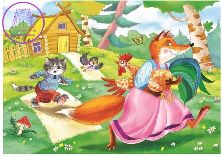 ART PUZZLE Puzzle Zloděj drůbeže 50 dílků