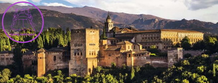 RAVENSBURGER Panoramatické puzzle Alhambra 1000 dílků