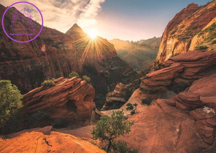RAVENSBURGER Puzzle Kaňon Zion 1000 dílků