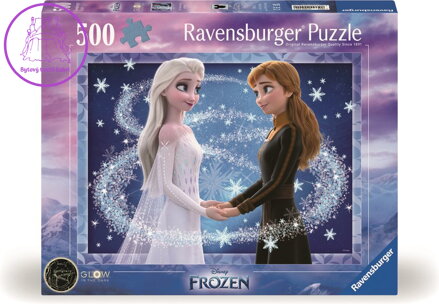 RAVENSBURGER Puzzle Disney: Ledové království: Elsa a Anna 500 dílků