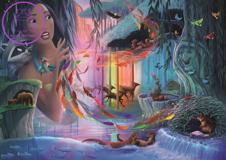 RAVENSBURGER Puzzle Disney Pocahontas 1000 dílků
