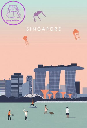 RAVENSBURGER Puzzle Singapur 99 dílků