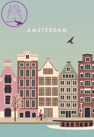 RAVENSBURGER Puzzle Amsterdam 99 dílků