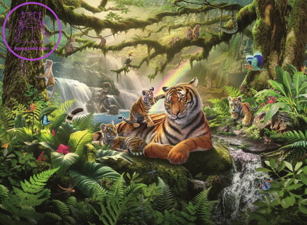 RAVENSBURGER Puzzle Džungle 300 dílků
