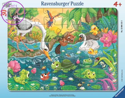 RAVENSBURGER Puzzle Letní radovánky u vody 30 dílků