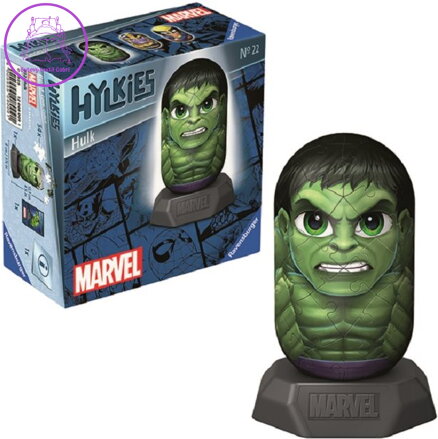 RAVENSBURGER 3D puzzle Hylkies: Marvel: Hulk 54 dílků
