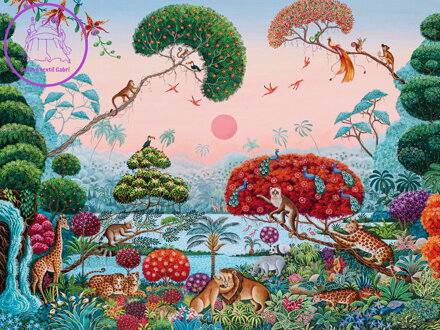 HEYE Puzzle Exotická zahrada: Úžasná džungle 1500 dílků