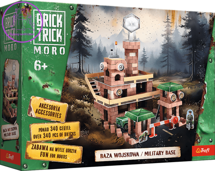 TREFL BRICK TRICK Moro: Vojenská základna XL