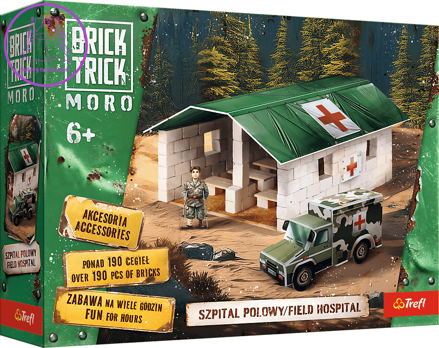 TREFL BRICK TRICK Moro: Polní nemocnice XL