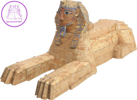 METAL EARTH 3D puzzle Velká Sfinga v Gíze METAL EARTH 3D puzzle Velká Sfinga v Gíze