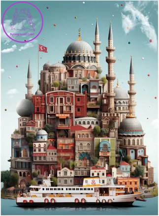 ANATOLIAN Puzzle Tophane 1000 dílků