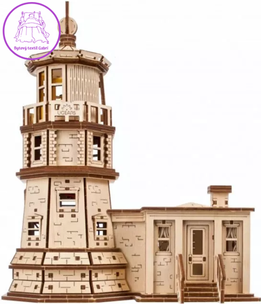 UGEARS Svítící 3D puzzle Maják Split Rock 295 dílků