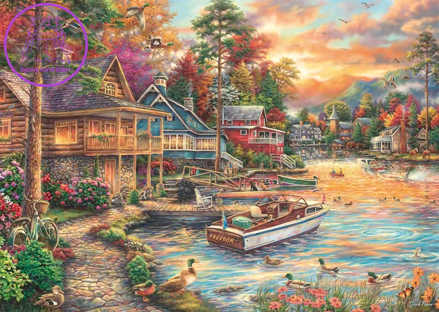 SCHMIDT Puzzle Večer u pobřeží 1000 dílků