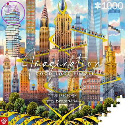 GOOD LOOT Puzzle Imigination: Tytus Brzozowski - New York 1000 dílků