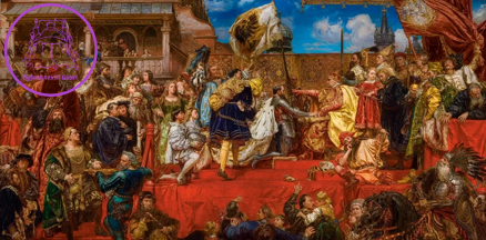 CASTORLAND Puzzle Art Collection: Pruská pocta 4000 dílků