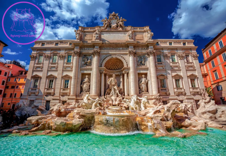 CASTORLAND Puzzle Fontána Di Trevi, Řím 1500 dílků