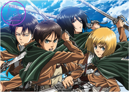 DINO Puzzle Anime: Attack on Titan 1000 dílků