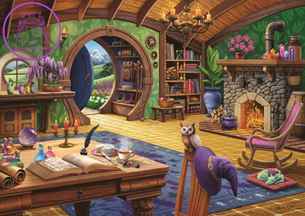 RAVENSBURGER Puzzle Kouzelná chaloupka 1000 dílků