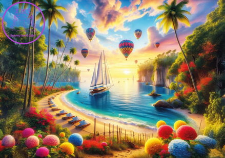 ART PUZZLE Puzzle Azurové sny 260 dílků