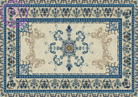 ART PUZZLE Puzzle Dlaždicový sen na koberci 1000 dílků