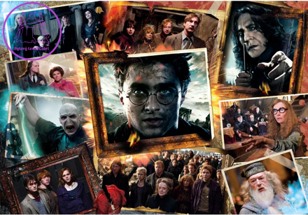CLEMENTONI Puzzle Harry Potter: Momenty 1500 dílků
