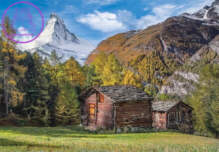 CLEMENTONI Puzzle Kouzelný Matterhorn 500 dílků
