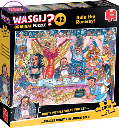 JUMBO Puzzle WASGIJ 42: Ovládni molo 1000 dílků