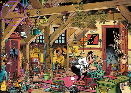 JUMBO Puzzle JvH Oldtimers: Starý mládenec 1000 dílků