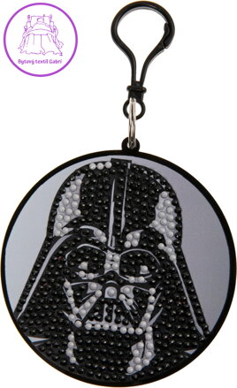 CRYSTAL ART Přívěšek Darth Wader