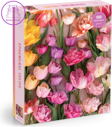 GALISON Puzzle Pomíjívé tulipány 1000 dílků
