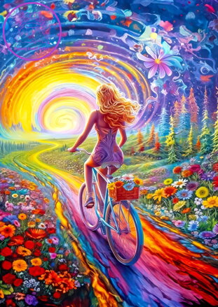 ENJOY Puzzle Pedály svobody 1000 dílků