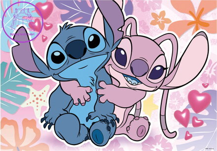 EDUCA Puzzle Disney Stitch a Angel 300 dílků