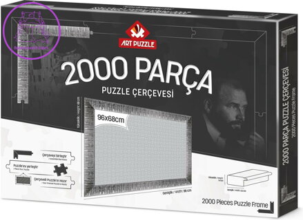 ART PUZZLE Rám na puzzle 96x68cm Silver (14630)